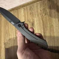 Нiж Adimanti by Ganzo (Skimen design) складаний титановий, чорний — Photo 16