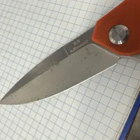 Нiж туристичний Adimanti by Ganzo (Skimen design) (8.5 см) D2 / G10 помаранчевий — Photo 20