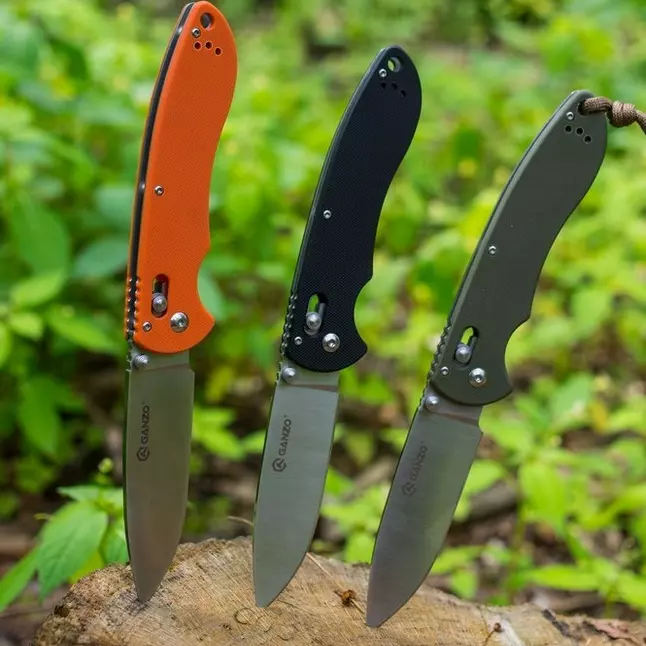 Ніж складаний Ganzo G740-GR зелений — Photo 7
