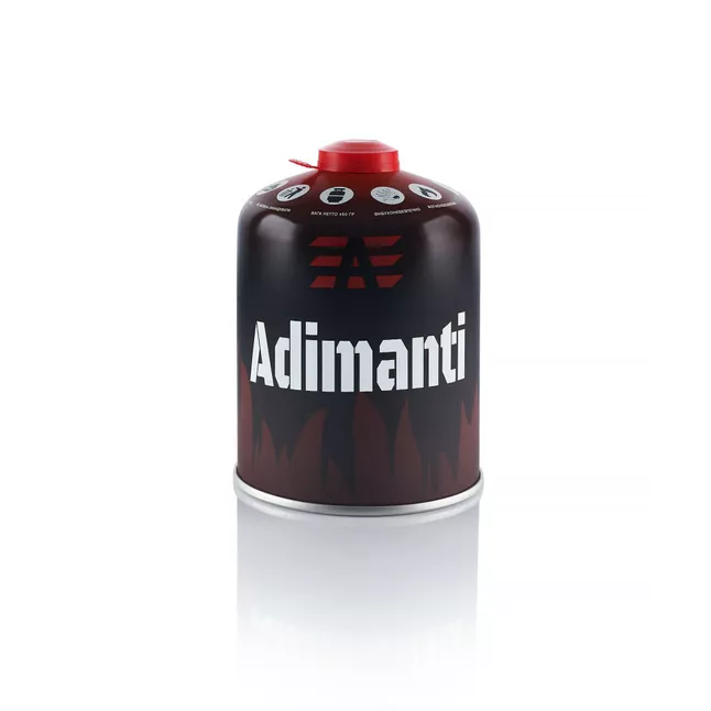 Балон газовий Adimanti, 450 гр, з різьбовим з&#039;єднанням