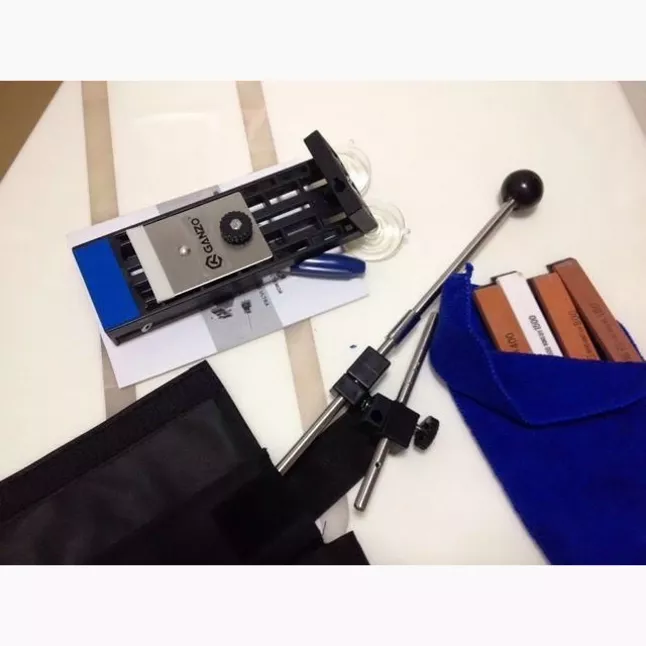 Точильний набір Ganzo Touch Pro Diamond Kit (3 алмазних камені + круглий магніт) — Photo 3