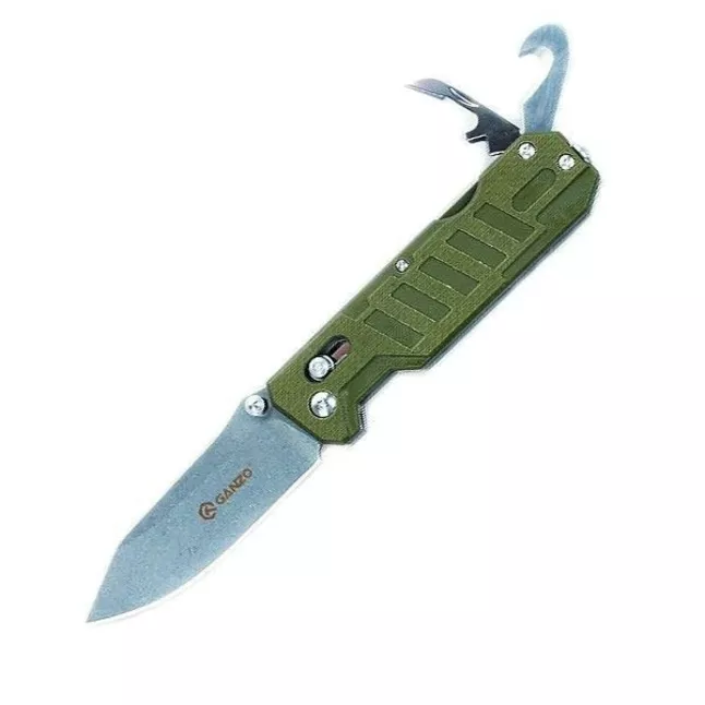 Нож Ganzo G735, зеленый