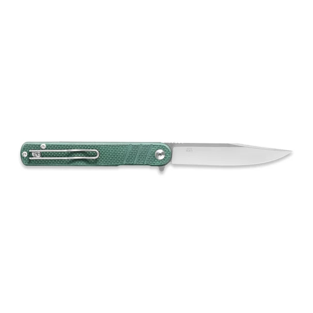 Нож складной туристический Ganzo G772-GB (8.9 см) 8CR14 / G10 зеленый — Photo 1