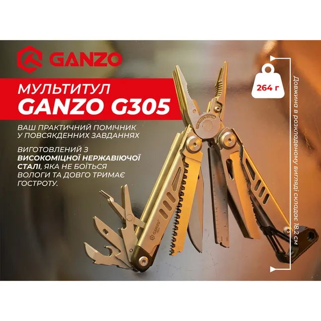 Мультитул Multi Tool Ganzo G305 — Photo 3