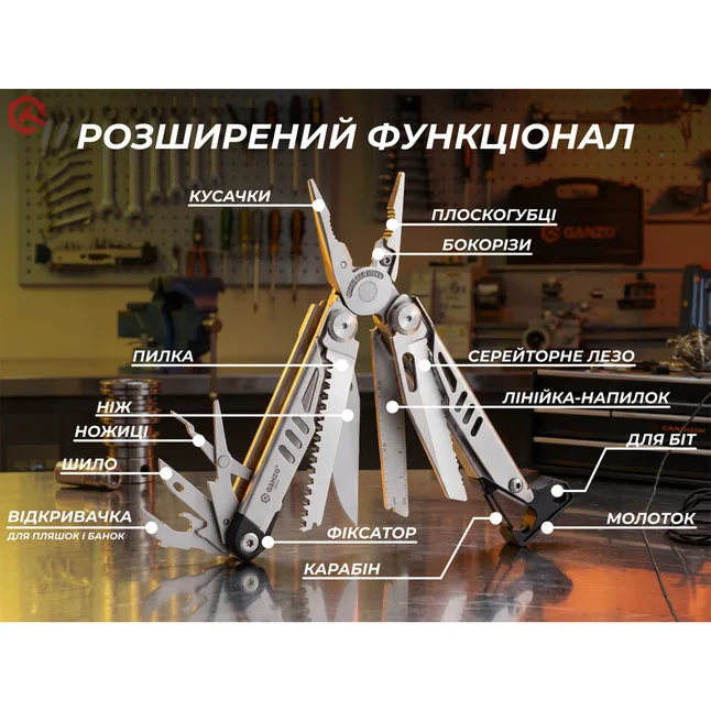 Мультитул Multi Tool Ganzo G305 — Photo 4