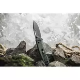 Нож складной Ganzo G768PT-GB сине-зеленый, черный клинок — Photo 32