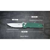 Нiж складаний Firebird FH926-GB синьо-зелений — Photo 25