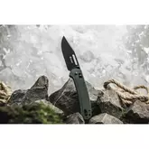 Нож складной Ganzo G768PT-GB сине-зеленый, черный клинок — Photo 31