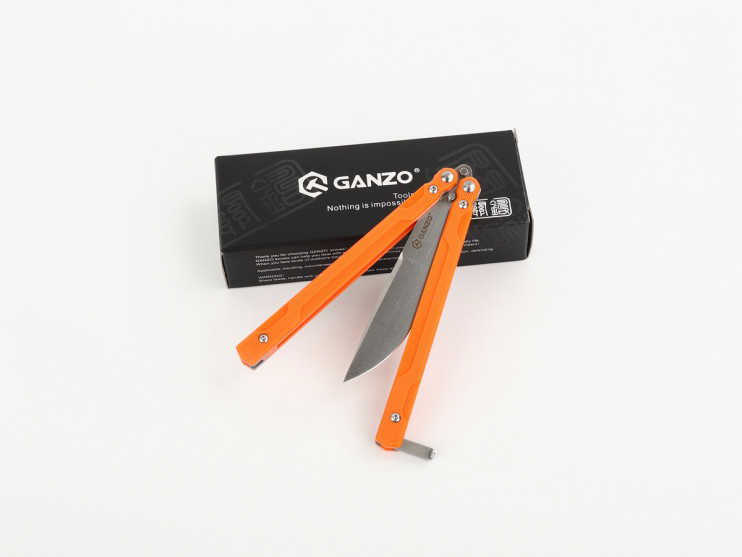 Ніж складаний Ganzo G766-OR, Помаранчевий 