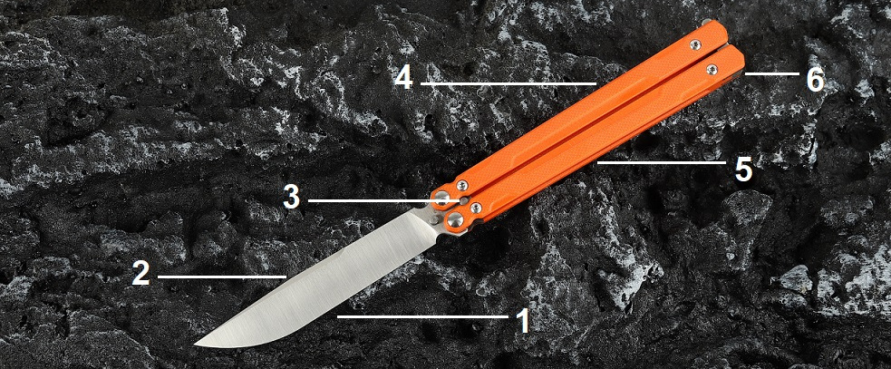 Нож-бабочка Ganzo G766