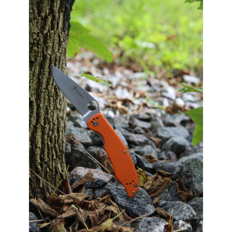 Нож Ganzo G732 оранжевый  