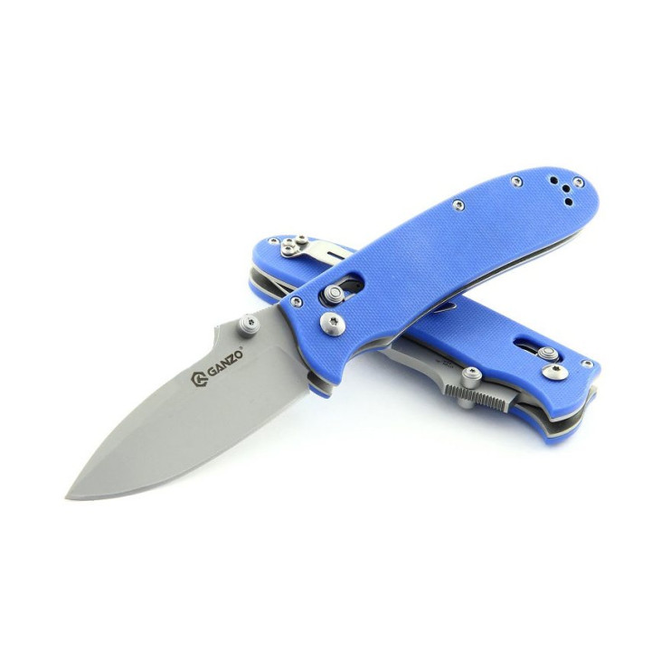 Нож Ganzo G704 синий  
