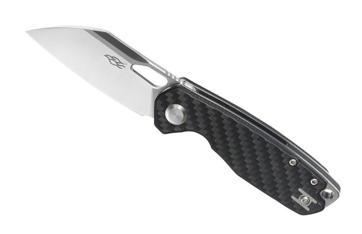 Нож складной Firebird FH924-CF, черное тиснение  