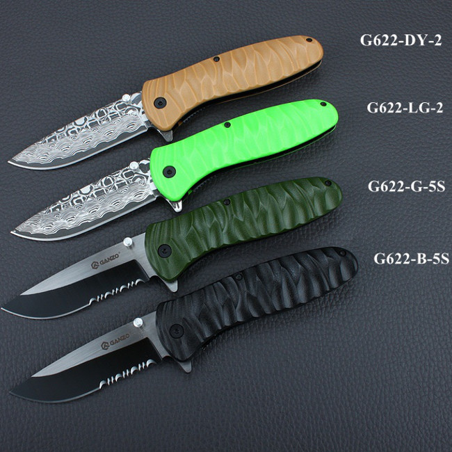 Нож Ganzo G622-LG-2, салатовый  