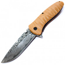 Нож Ganzo G622-DY-2, коричневый
