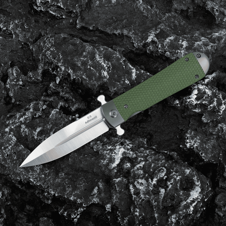 Нож Adimanti Samson by Ganzo зеленый  