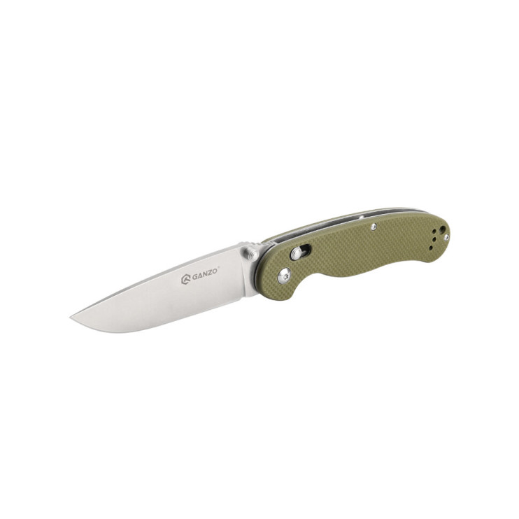 Нож складной Ganzo D727M-GR зеленый (D2 сталь)  