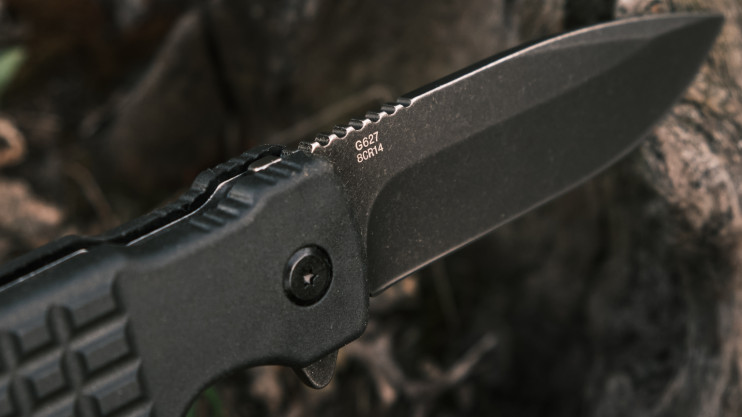 Нож складной Ganzo G627-BK черный  