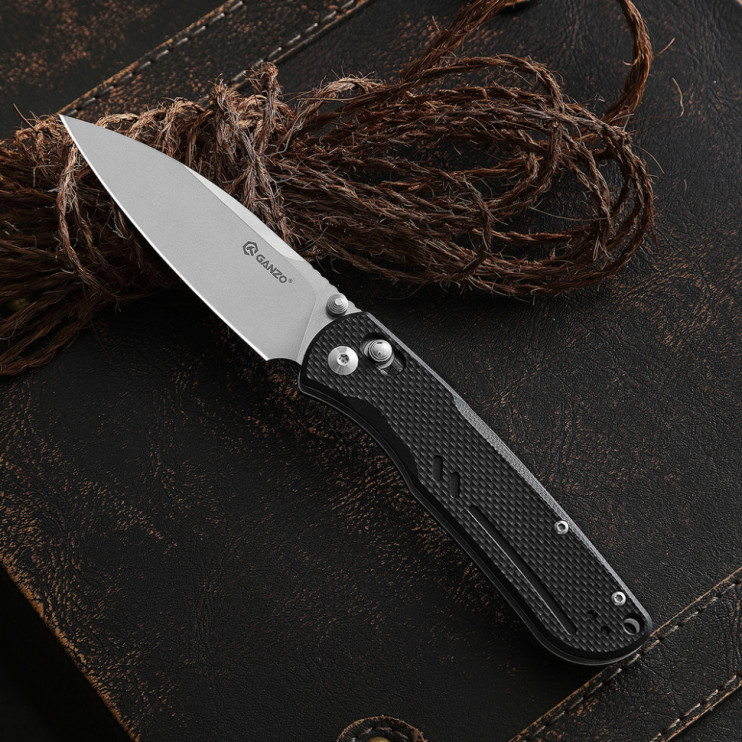 Нож складной Ganzo G771-BK черный  