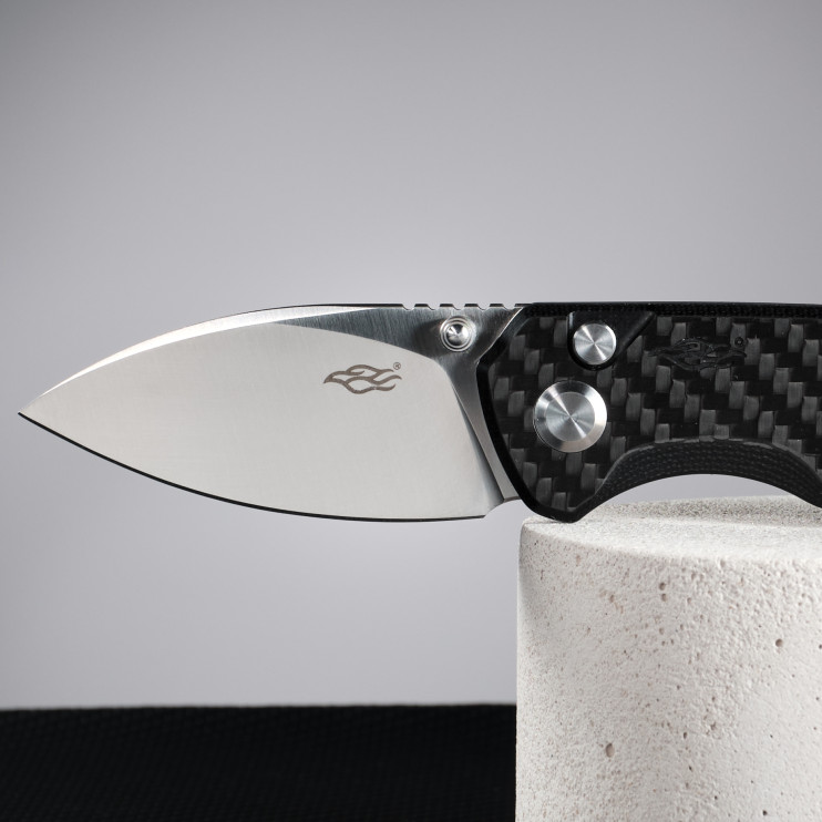Нож складной Firebird FH925-CF черное тиснение  