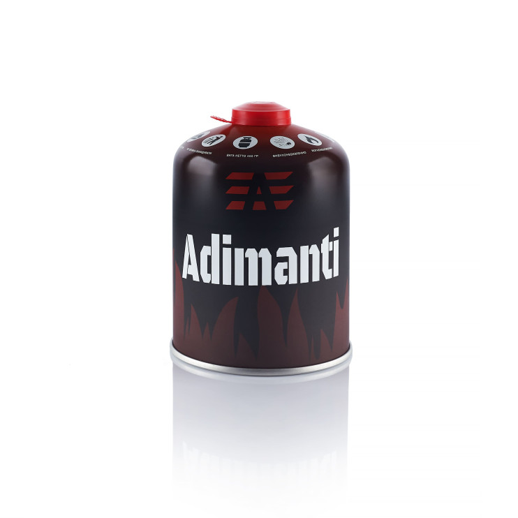 Баллон газовый Adimanti, 450 гр, с резьбовым соединением  