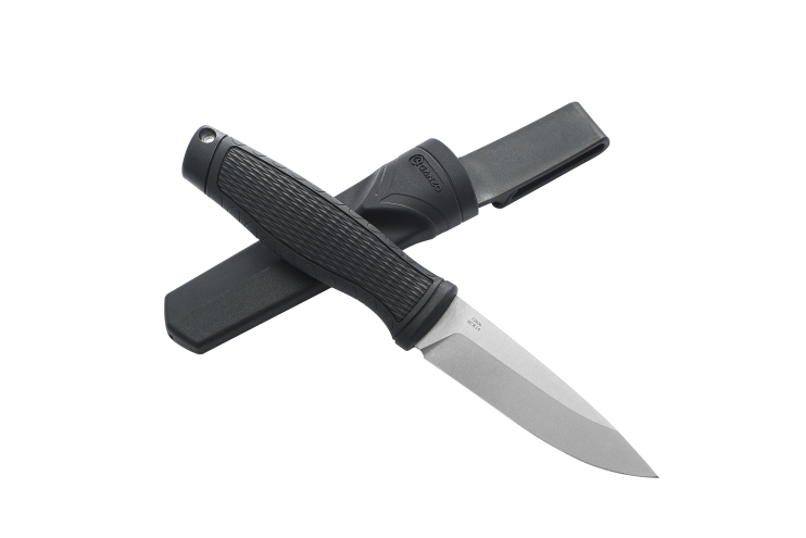 Нож Ganzo G806-BK черный с ножнами  