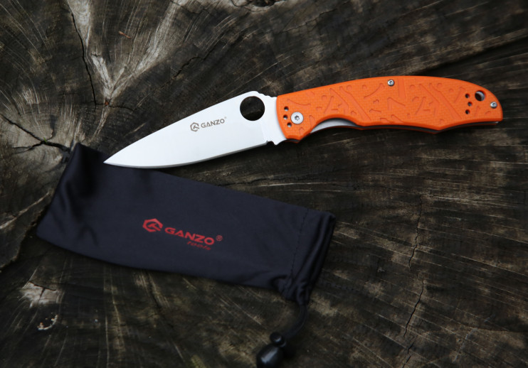 Нож Ganzo G7321 оранжевый  