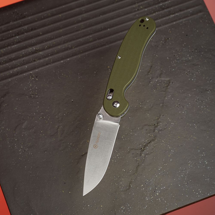 Нож складной Ganzo G727M зеленый  