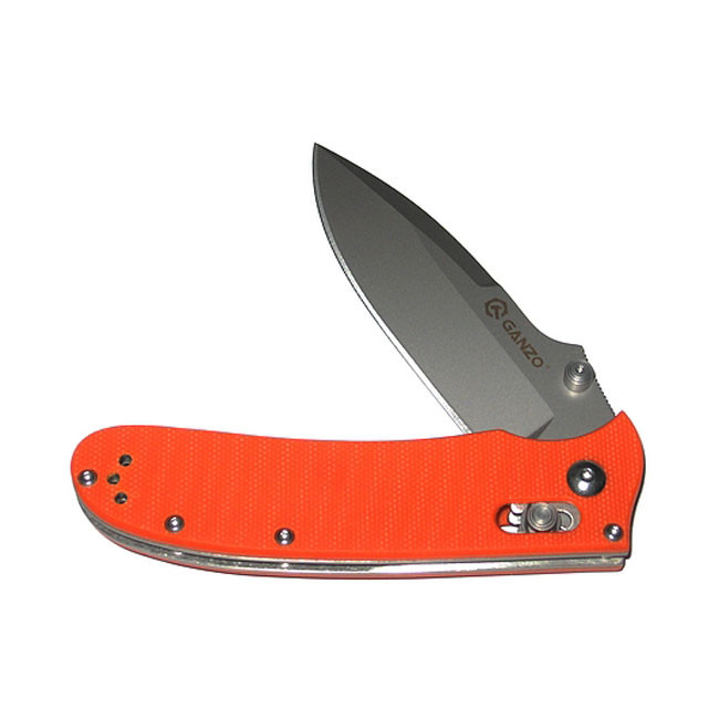 Нож Ganzo G704 оранжевый  