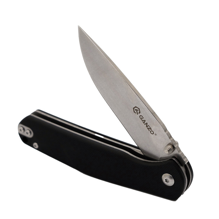 Нож складной Ganzo G6804 черный  