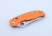 Нож Ganzo G733 оранжевый  